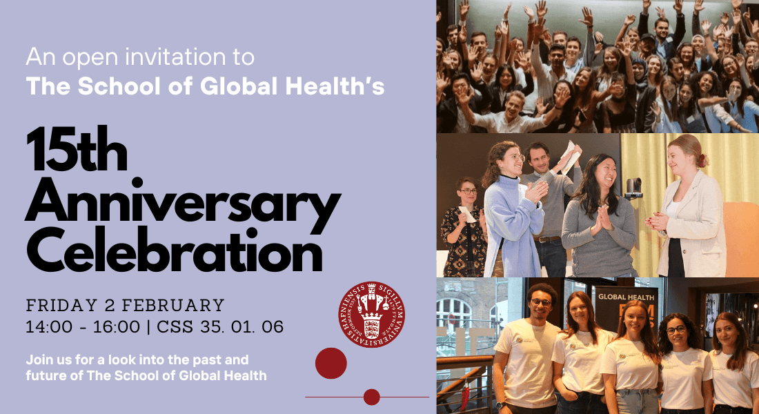 School of Global Health 15th Anniversary Celebration