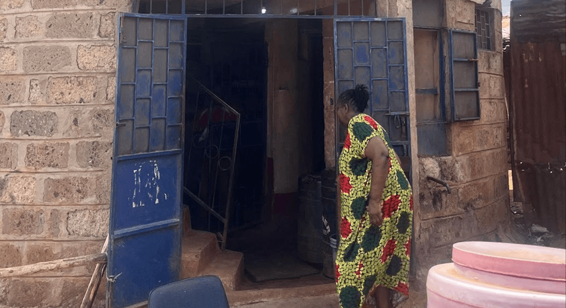 Biogas center in Kibera