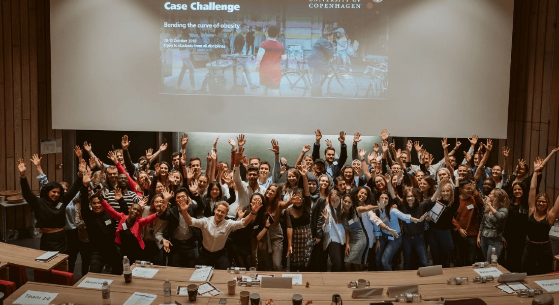 Participants in Global Health Case Challenge
