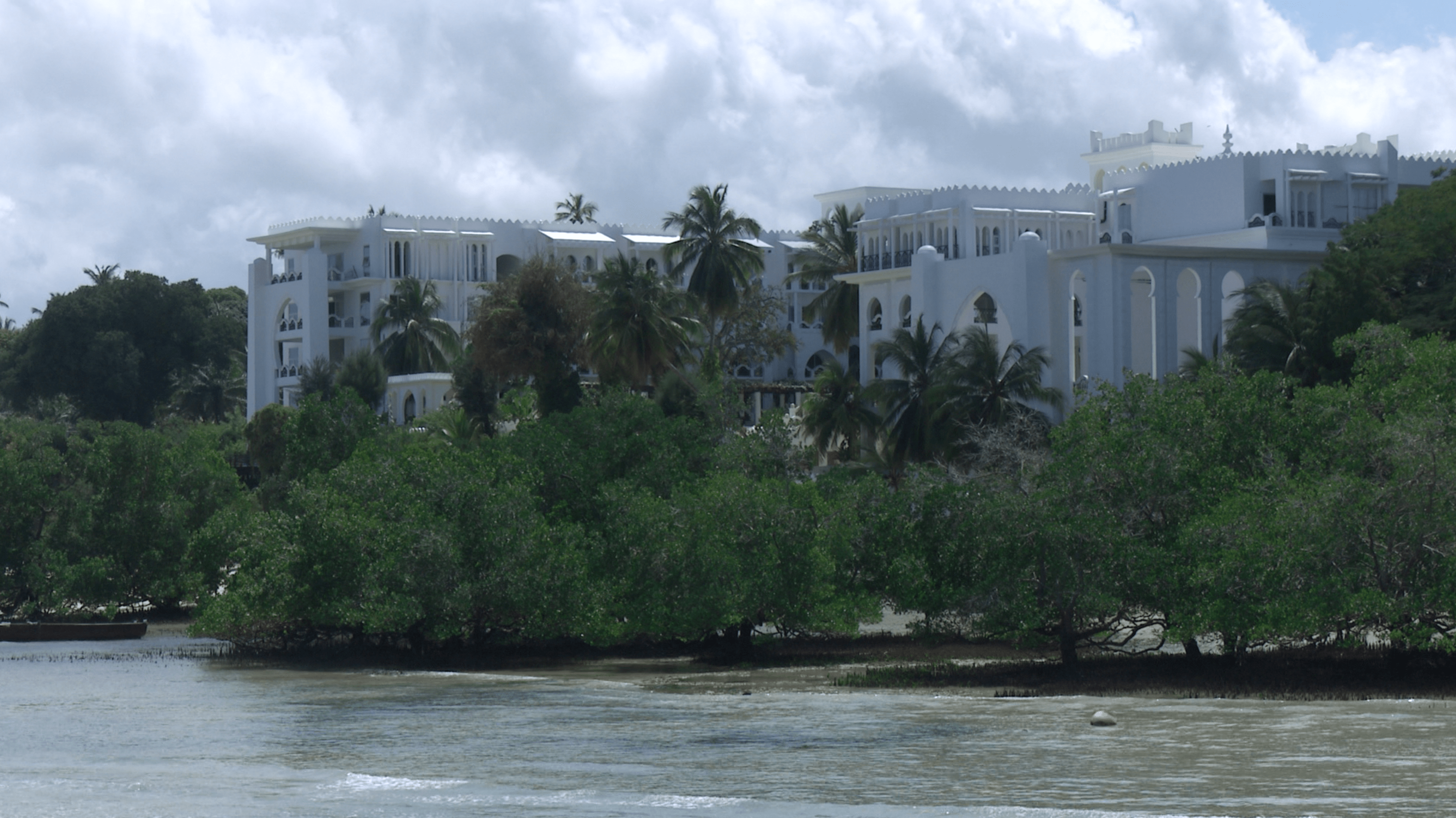 Big luxury hotel in Zanzibar