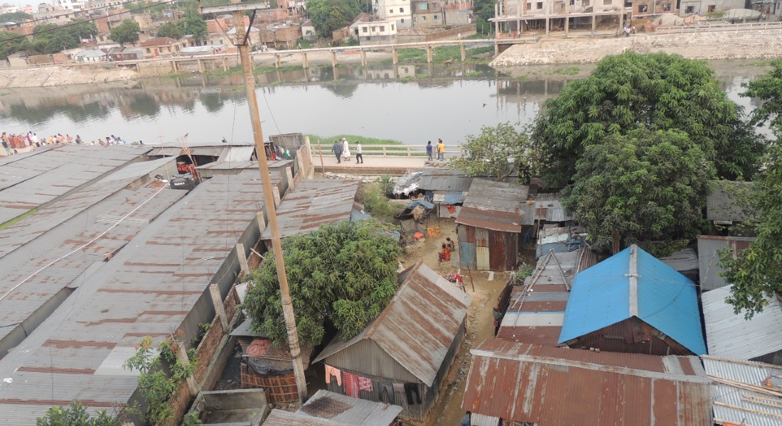 East Arichpur, Dhaka, where Rebeca did her research